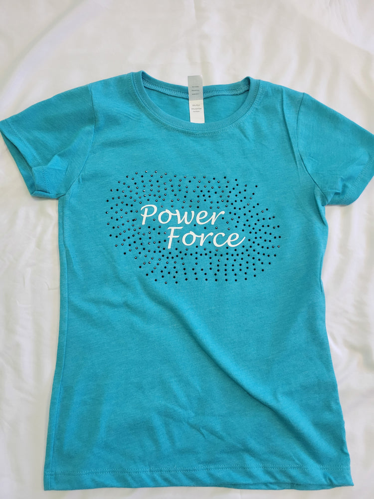 Power Force Rhinestone Youth tee