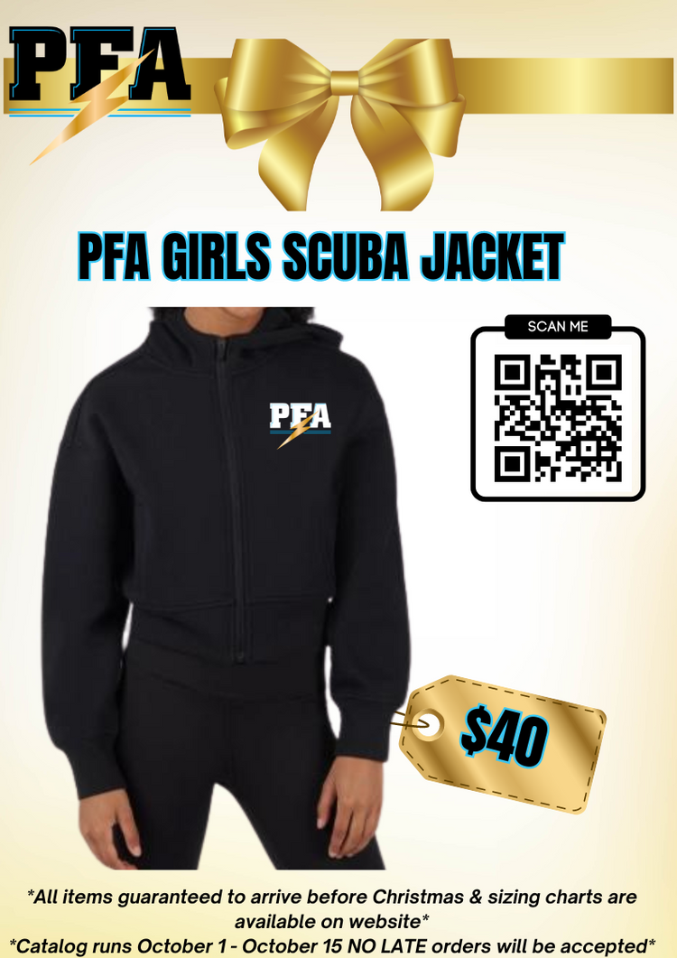 PFA Girls Scuba Jacket
