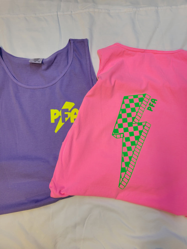 Checkered Lighting Bolt tank