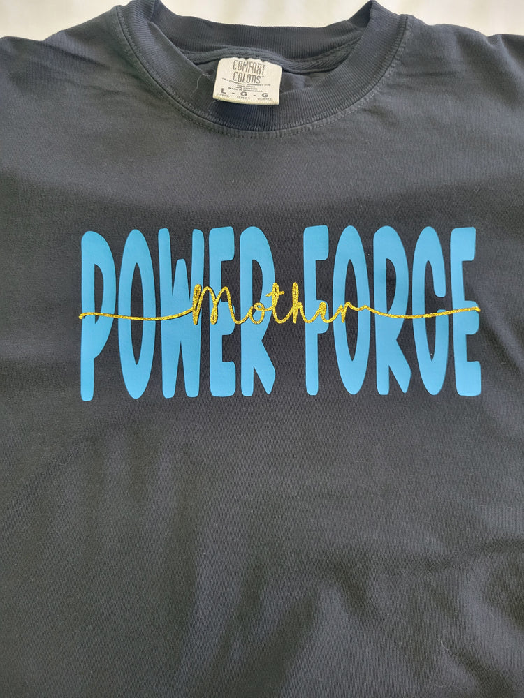 Cropped Power Force Mom tee