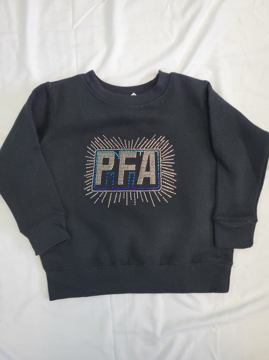 PFA Rhinestone Burst Crew