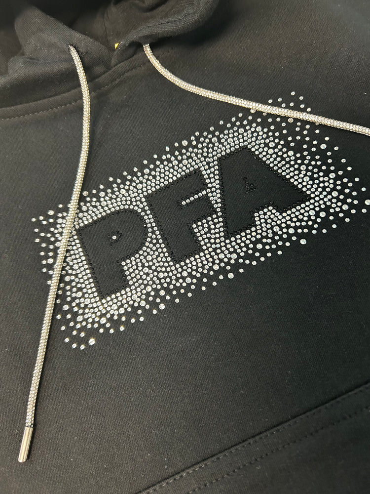 Sparkle Drawstring Hoodie