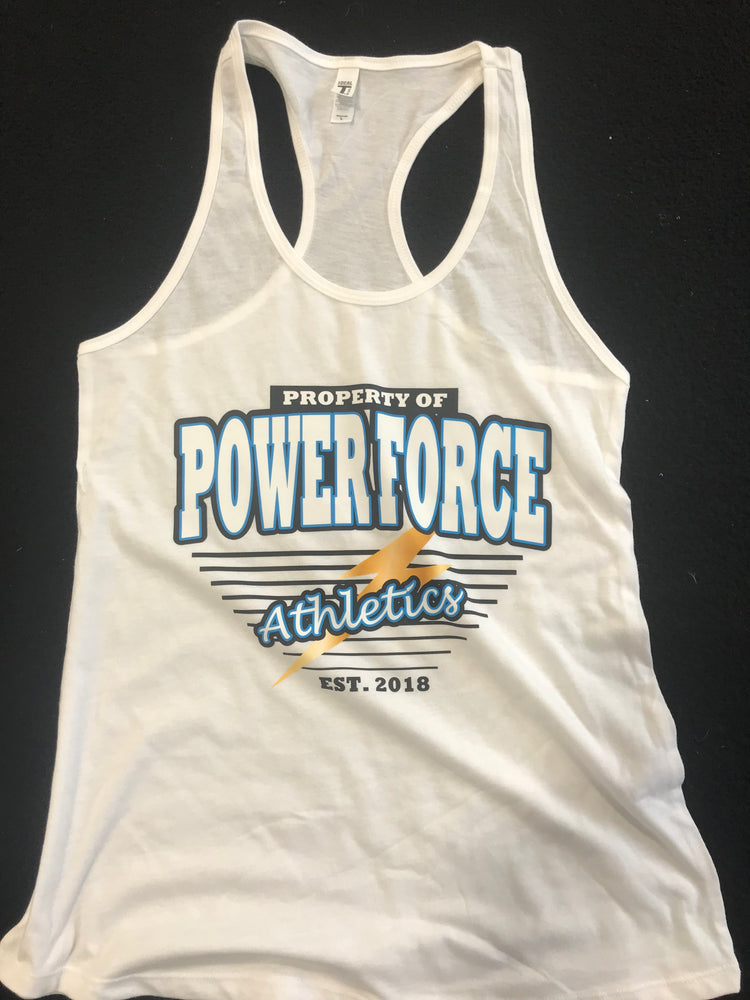 Property of Power Force - Racerback Tank