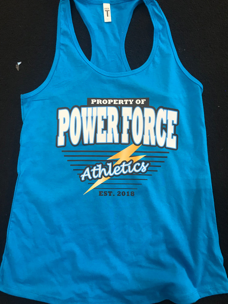 Property of Power Force - Racerback Tank