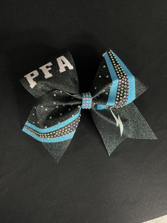 Black & Blue Bow