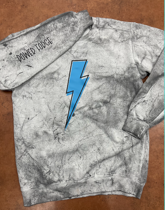 Layered Lightning Bolt Crew