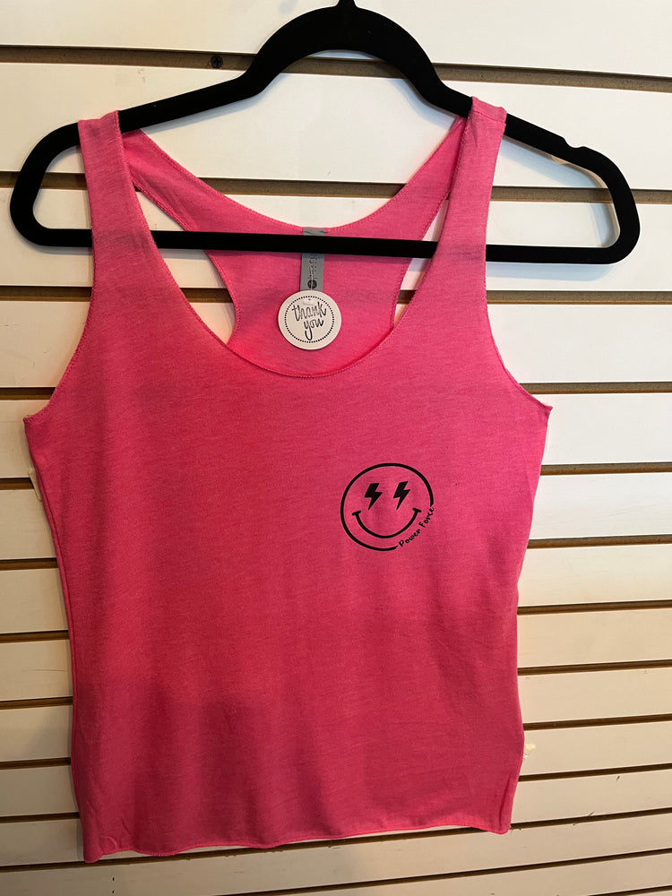 Smile - Ladies Racerback Tank