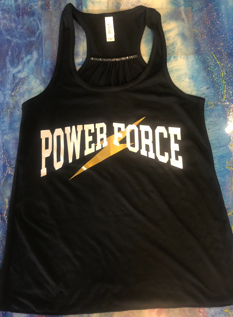 Power Womans Racerback Tank